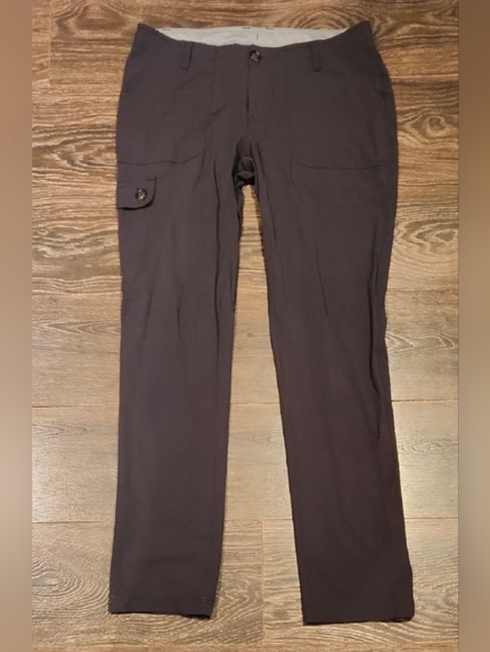 ❤️ REI SLIM FIT HIKING PANTS, DARK GRAY, 10 (30)